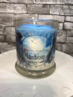 Imbolc marbled 12 oz Candle