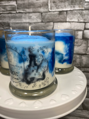Imbolc marbled 12 oz Candle
