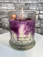 Love Spell Marbled 12 oz candle