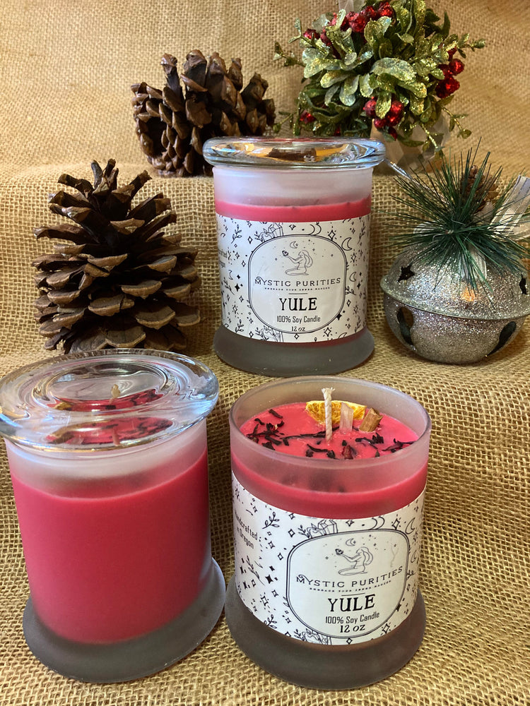 Yule | 12oz Glass Soy Candle