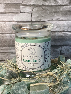 
            
                Load image into Gallery viewer, Abundance | 12oz Glass Soy Candle
            
        